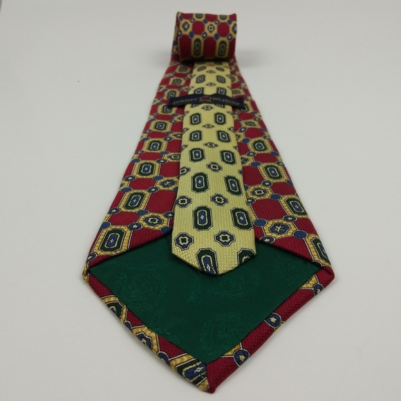 Tommy Hilfiger Men's 100% Italian Silk Neck Tie - Picture 3 of 8